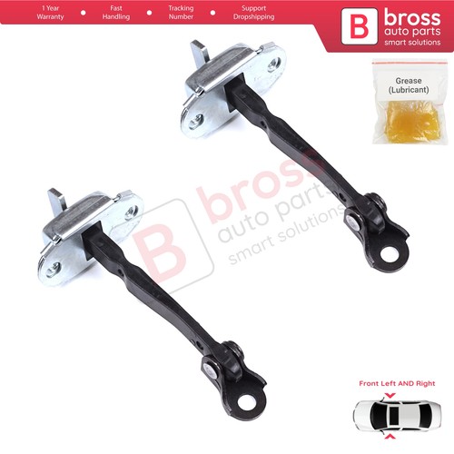 Front door hinge stop - front,