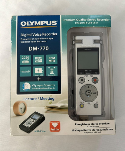 Olympus 770 digital voice - olympus,