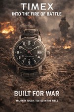 VINTAGE TIMEX SPRITE MILITARY