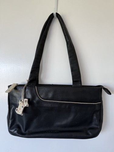 Radley black leather shoulder - radley,