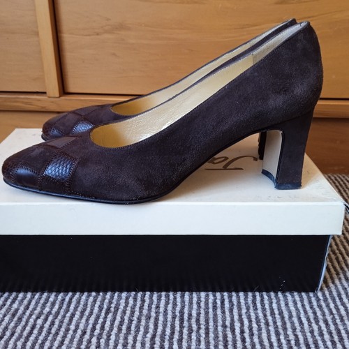 Jane shilton brown suede - jane,