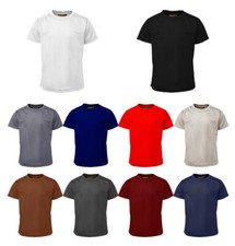 KIDS UNISEX (TSHIRS) GILRS BOYS T SHIRTS TSHIRT CREW NECK PE VEST TOP 2-13 YEARS
