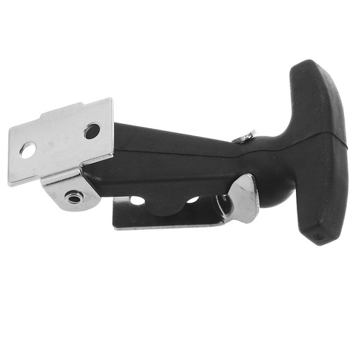 Hood catch handle hasp - t, draw