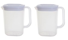 2 Plastic Fridge Jugs 1.5L