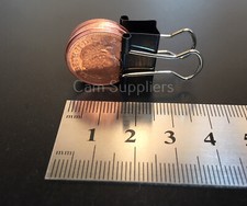 Qty 100  19MM SMALL FOLDBACK