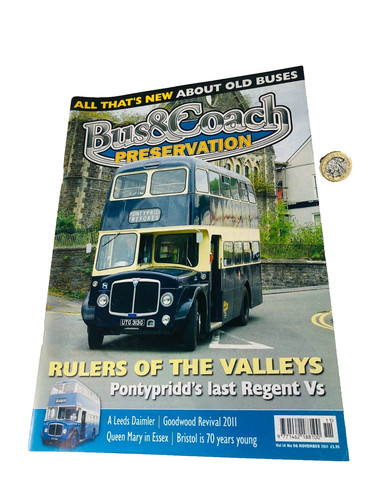 Magazine bus coach - bus,
