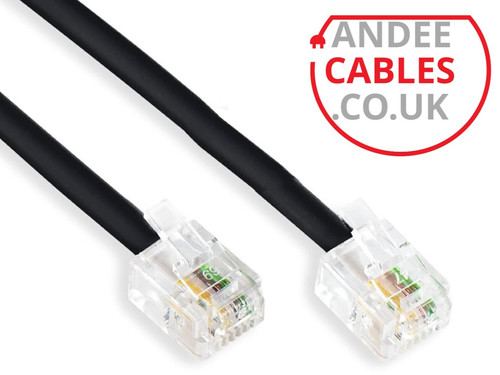 Black rj11 cable - to,