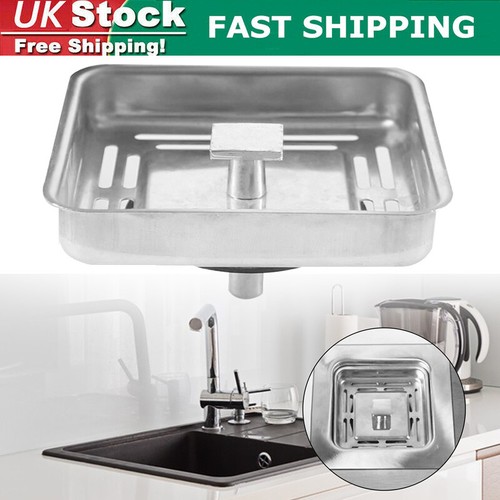 Stainless steel square kitchen - stainless,