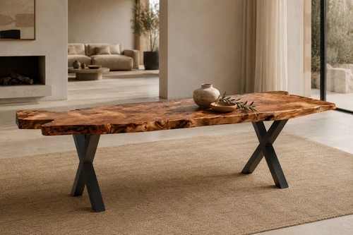 English burr oak live edge - english,
