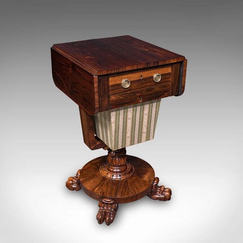 Antique ladies hobby table - hobby,