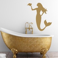 Mermaid wall art sticker - mermaid,