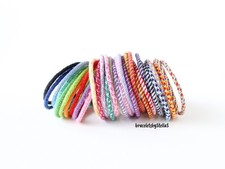 Handmade Japanese Kumihimo Cotton Embroidery Woven Rope Tie Friendship Bracelet