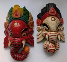 Colourful hand carved - colourful,