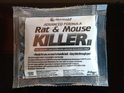 Rodent poison bait - rodent,