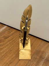 Rare Handmade feather-pattern