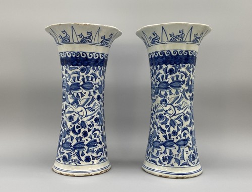 Large pair antique chinoiserie - pair,