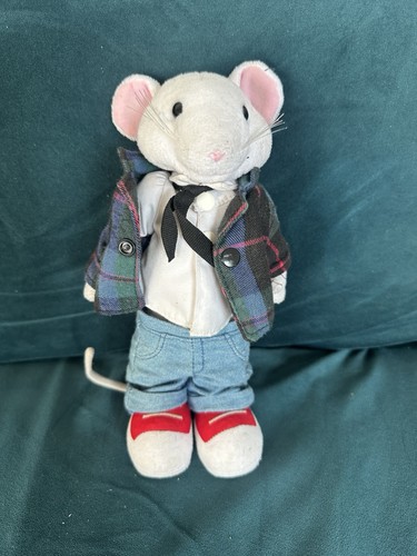 1999 denim stuart little plush - 1999,