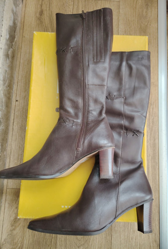 Duo leather boots calf - uk, 34