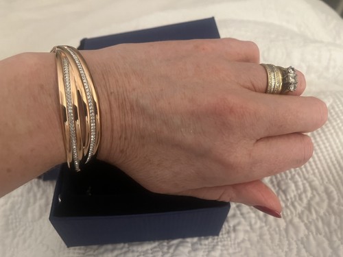 Swarovski rose gold and - rose,