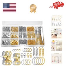 1130PCS Keychain Making Kit