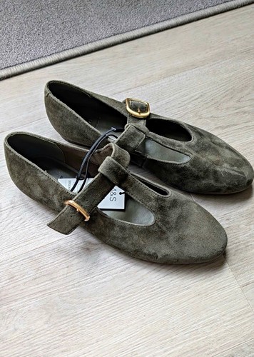 Women khaki suede mary - women's,