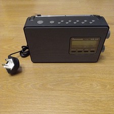 Panasonic RF-D10 DAB/DAB+/FM Portable Radio - Black TESTED Digital