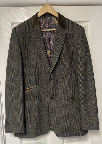 Ted baker grey tweed check - ted,