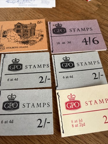 Gpo stamp booklets pre - gpo,
