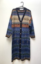 Vintage Jacquard Knitted Wool