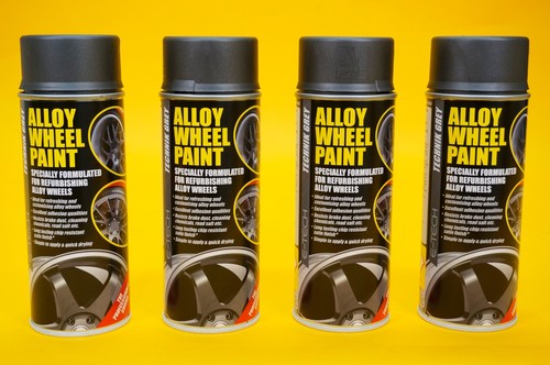 Alloy wheel paint technik - wheel,