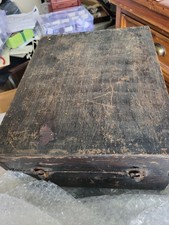 Vintage  Meccano. Oak Case. Manual.