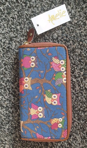 Lovely ladies blue owl print - ladies,
