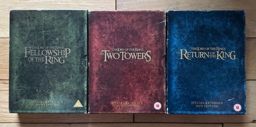 Lord the rings dvd - rings,