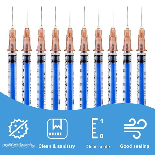 50pcs 1ml blunt tip - 1ml,