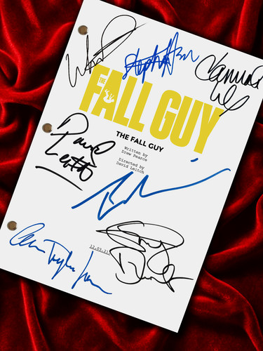 The fall guy signed - fall, movie