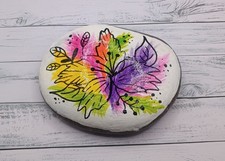 Hand Painted Pebble Stone Rock