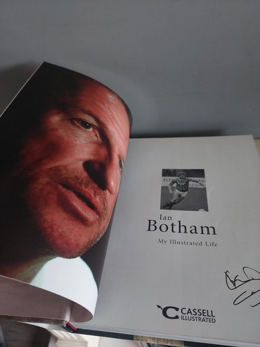 Signed ian botham - botham, my
