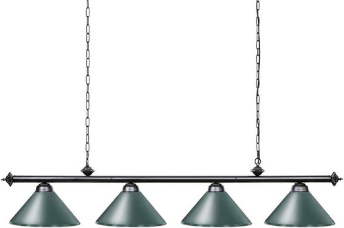 Pool table light hanging - table, over