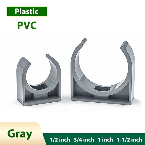 Pvc tube clamp pipe clip - pvc,