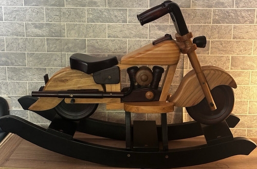Wooden rocking ride toy - rocking,