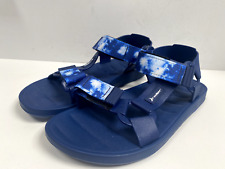 RIDER Adjustable Blue Sandals UK 7 Unisex Open Outdoor Shoes EU 41 FREE PAPETE