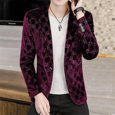 Mens Velvet business Blazer