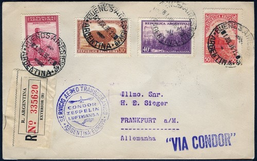 Zeppelin 1936 argentina - 1936, 7th