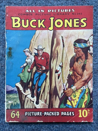 Cowboy picture library comic - library,