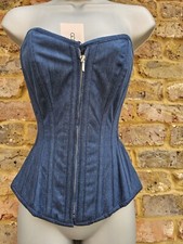 Corset Story Blue Denim Look