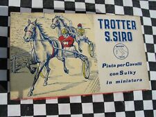 1950'S/60'S NATIONAL TOYS CAVALLO CON SULKY HORSE & SULKY  SLOT  SLIGHTLY USED