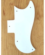 Thin White 1 ply Pickguard For