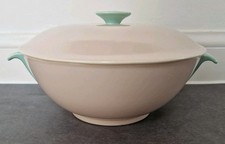 Vintage Poole Pottery Tureen Art Deco Handles C96 Veg Table Service