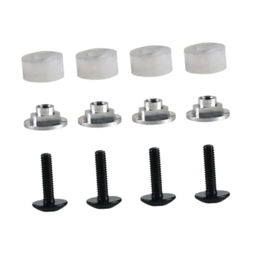 Ice hockey visor hardware - ice, kit