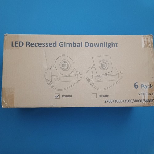 Canless recessed gimbal - recessed,